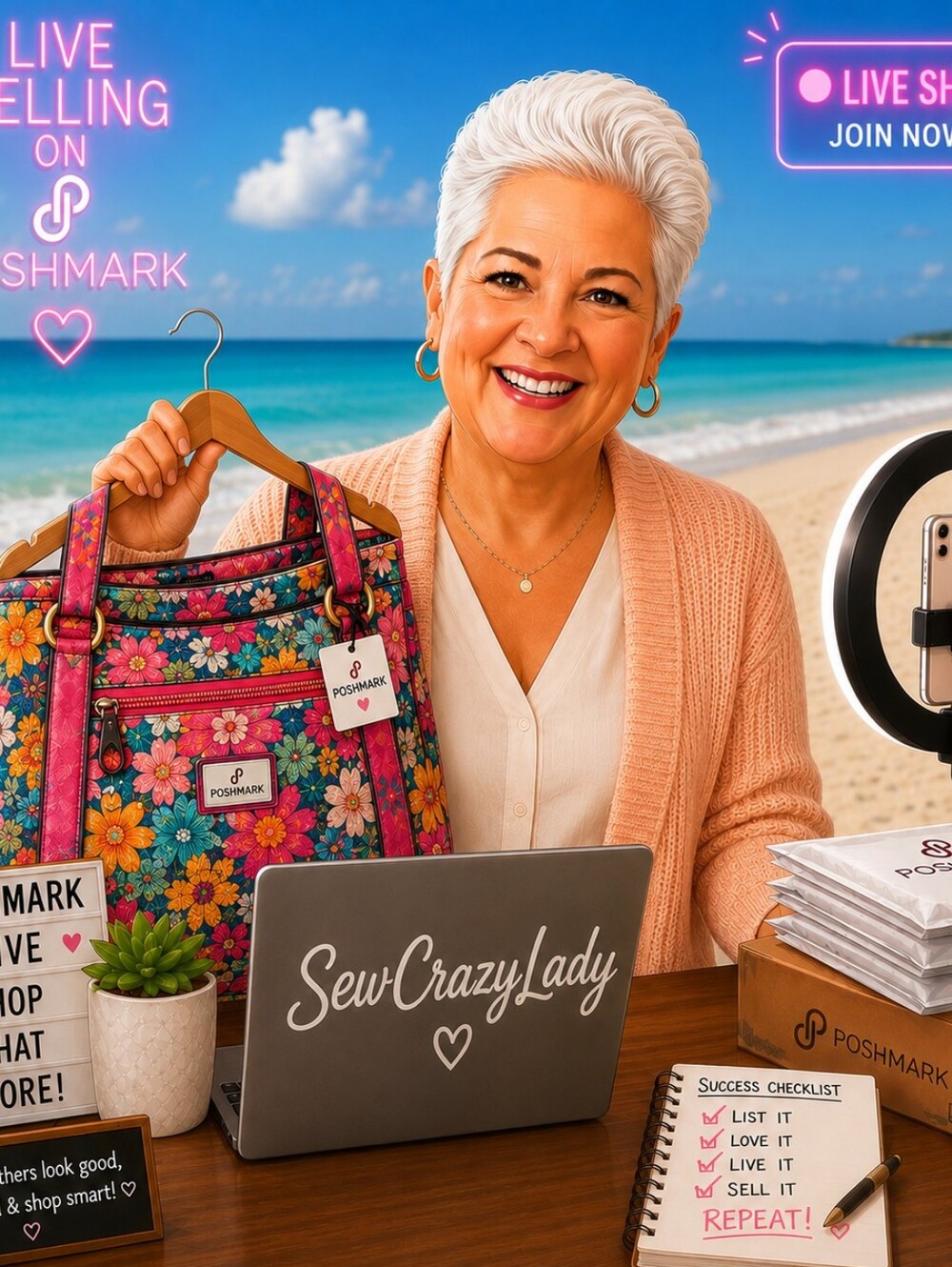 sewcrazylady-LIVE SHOW ❤️ PLEASE LIKE TO BE NOTIFIED WHEN THE CRAZY IS LIVE!! 💕